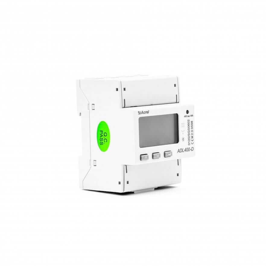 Three-Phase Energy Meter with LCD Display