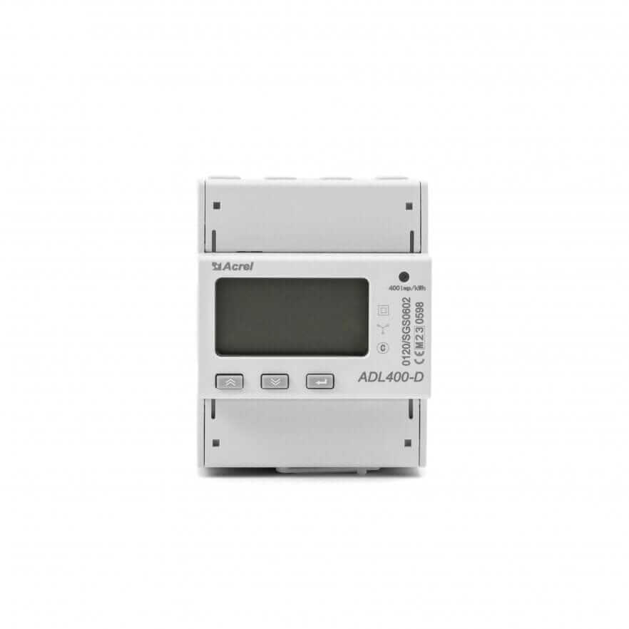 Three-Phase Energy Meter with LCD Display