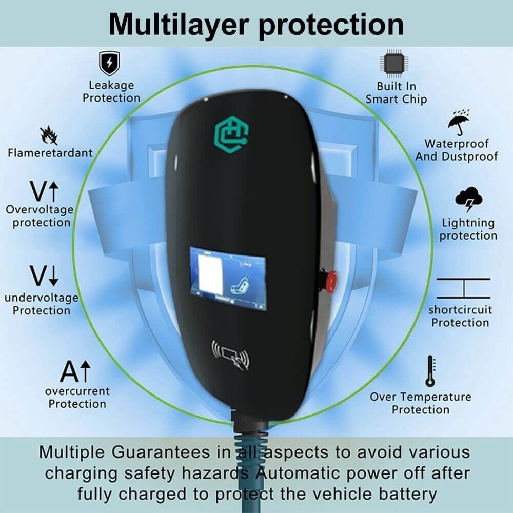Charging station 22 kW HCAC-NH104 with app or card