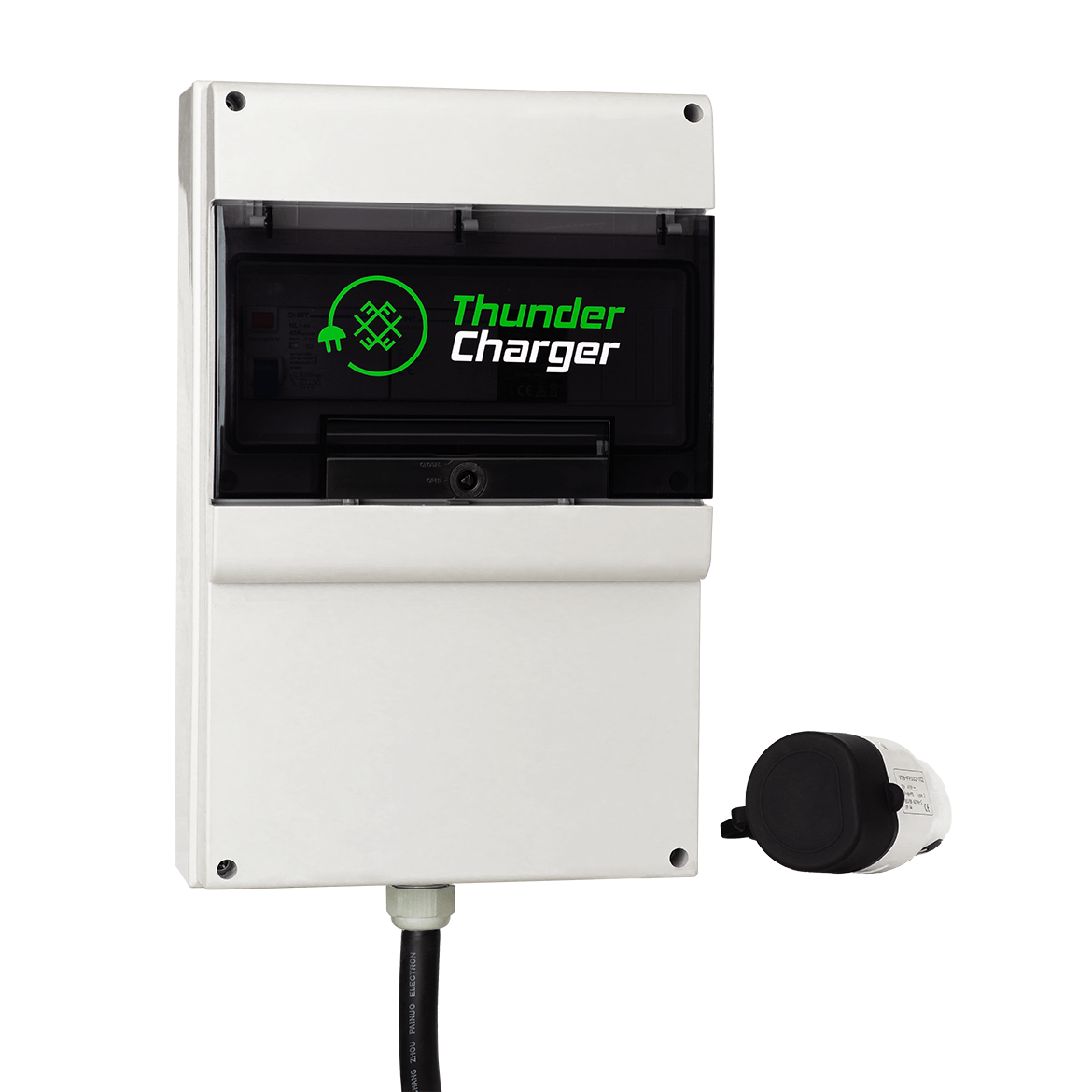 Charging station with Type 1 cable 4.8m long, 7kW