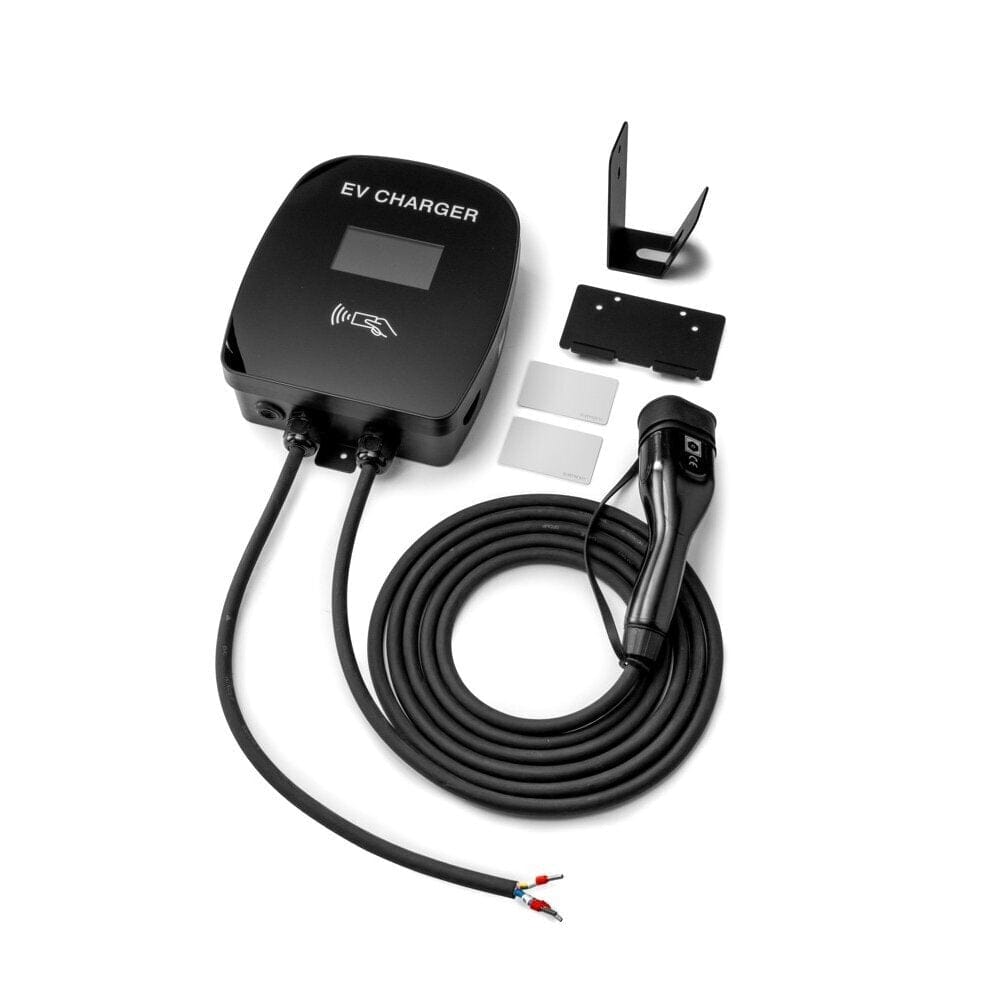 evchargershop Charging station HYSUN Wallbox charging station with type 2 cable, 5m, OCPP protocol
