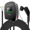 HYSUN Wallbox charging station with type 2 cable, 5m, OCPP protocol