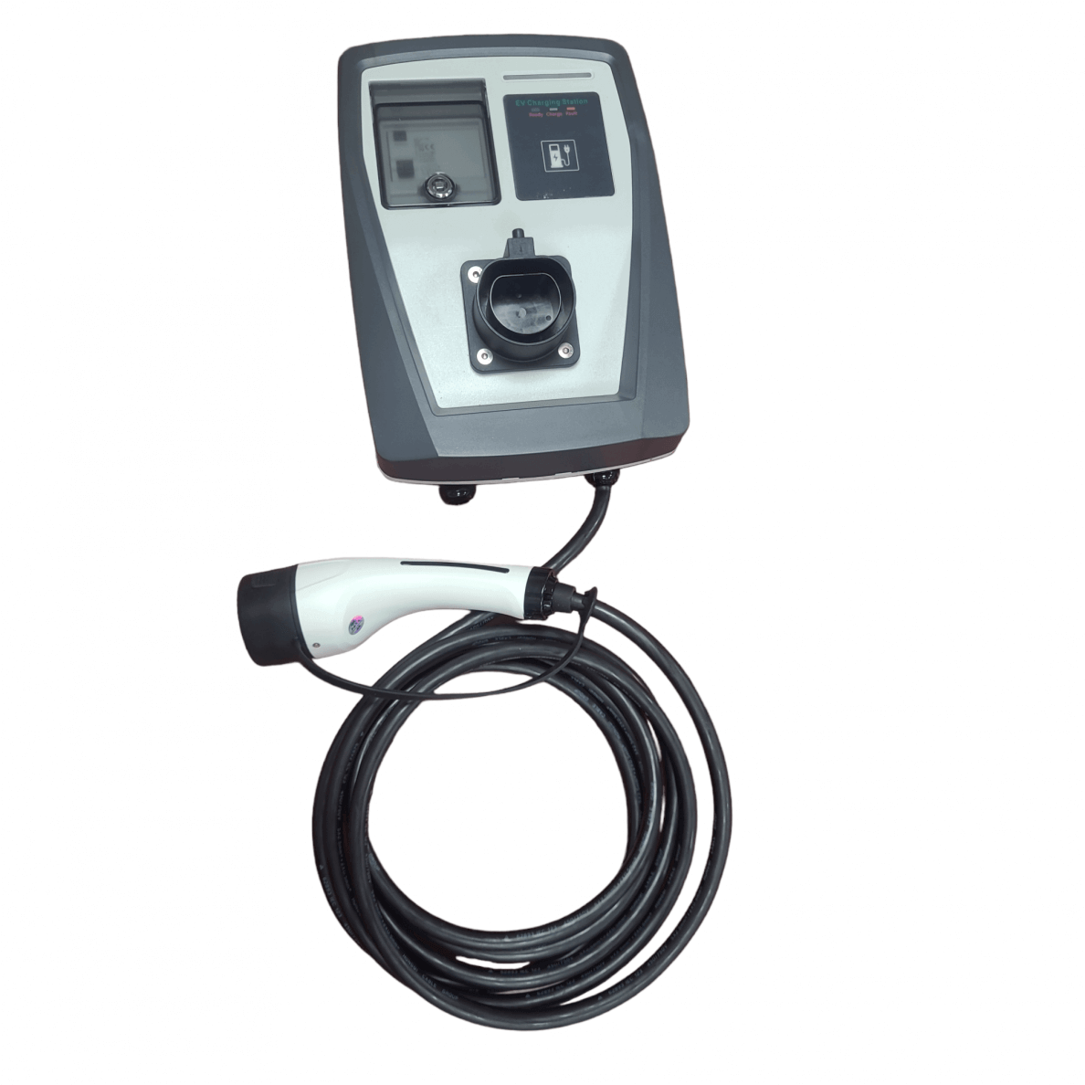 Charging station 3 phase , 22 Kw with type 2 cable 5m + balance power regulation