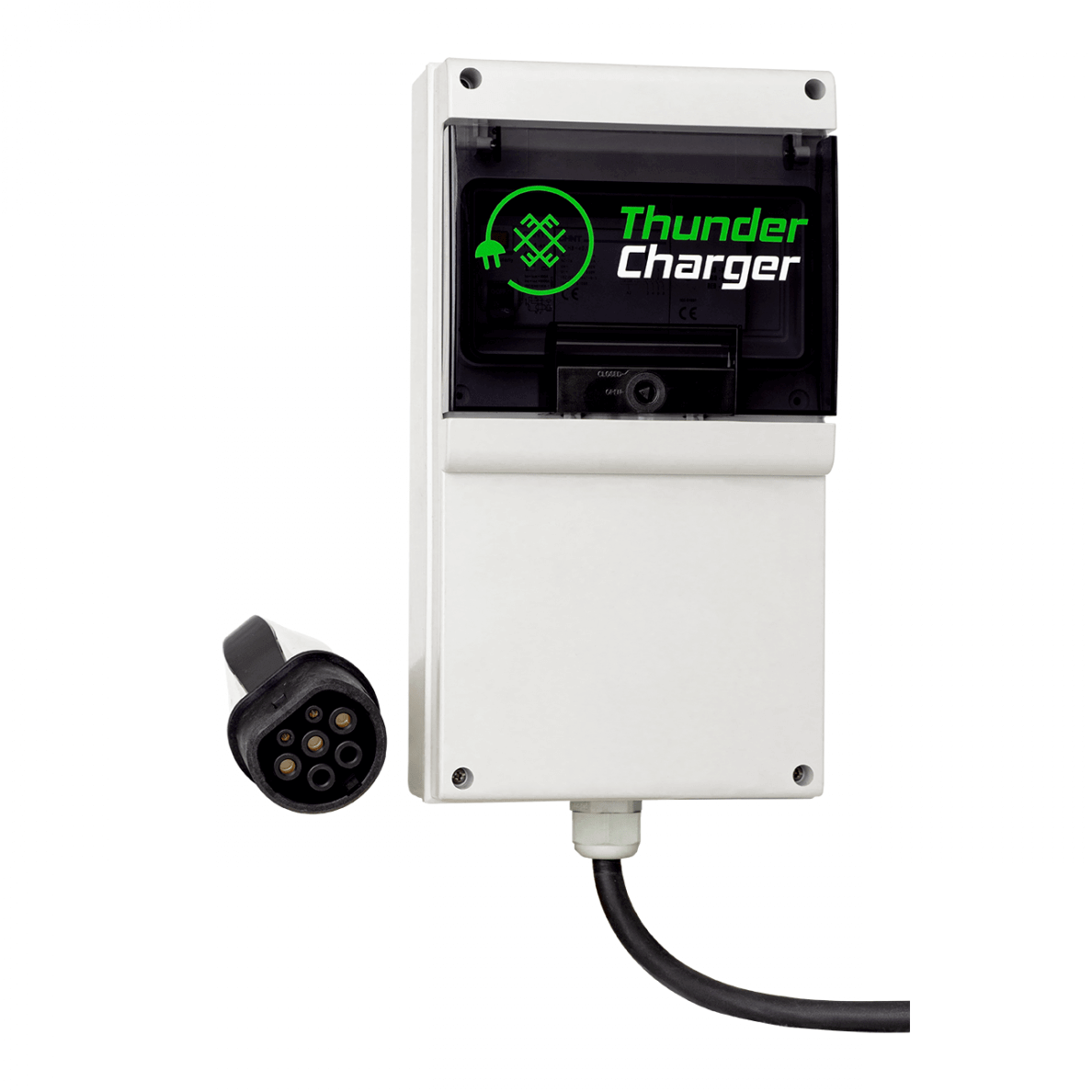 Charging station with Type 2 cable 4.8m long, 7kW