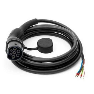 Replacement cable for EV charging station Type 2, 32A, 3 phases, 8m