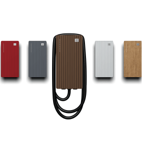 Teltonika charging station with Type 2 socket, 3 phase, 22kW