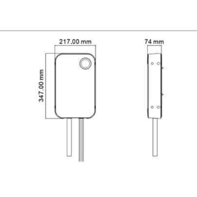WB20 3-phase wallbox charging station with Wi-fi function