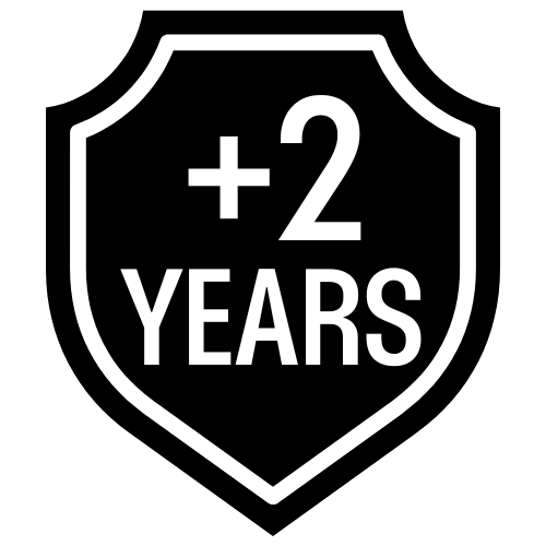 +2 Year Warranty