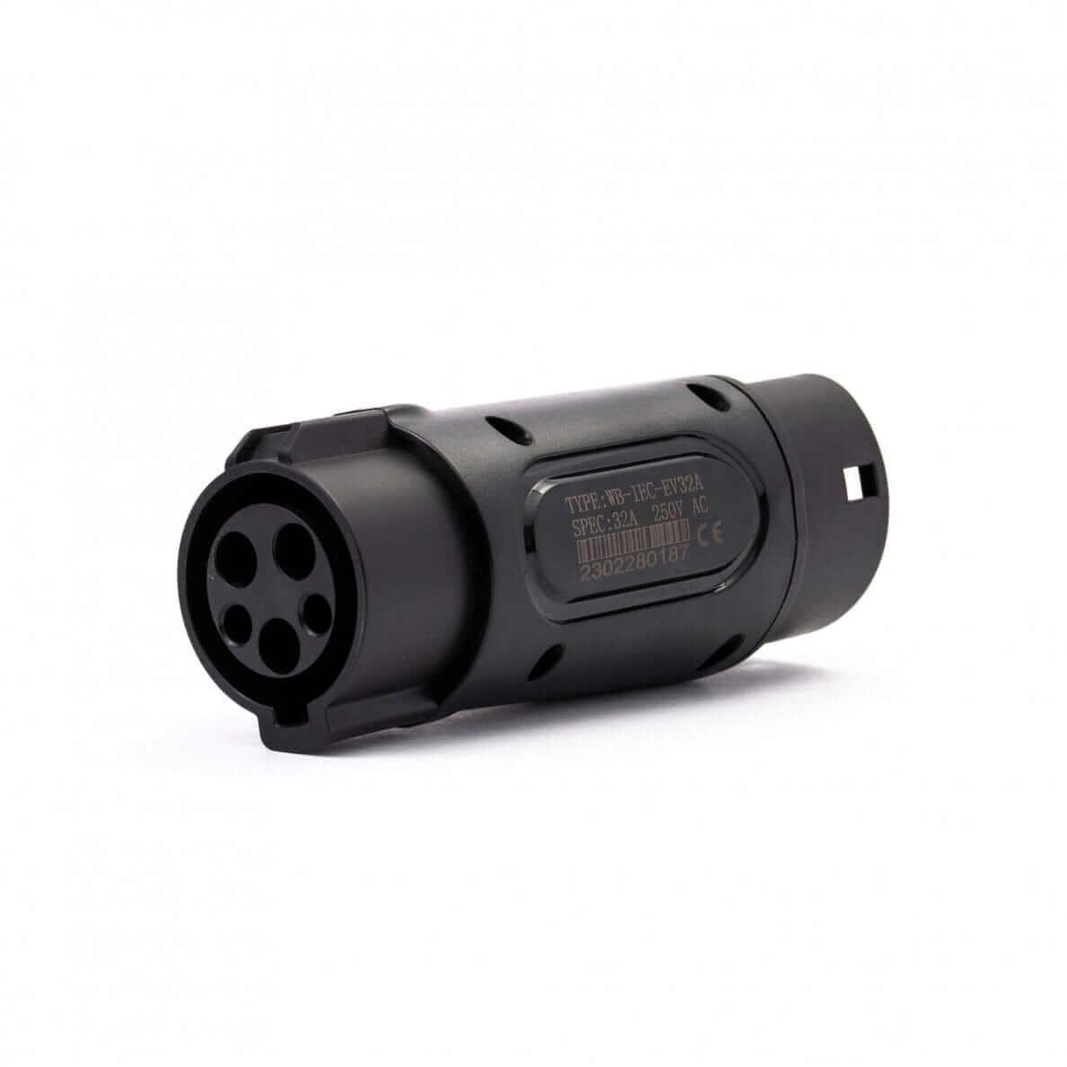 Type 1 - Type 2 adapter (for car with Type 2 connector)