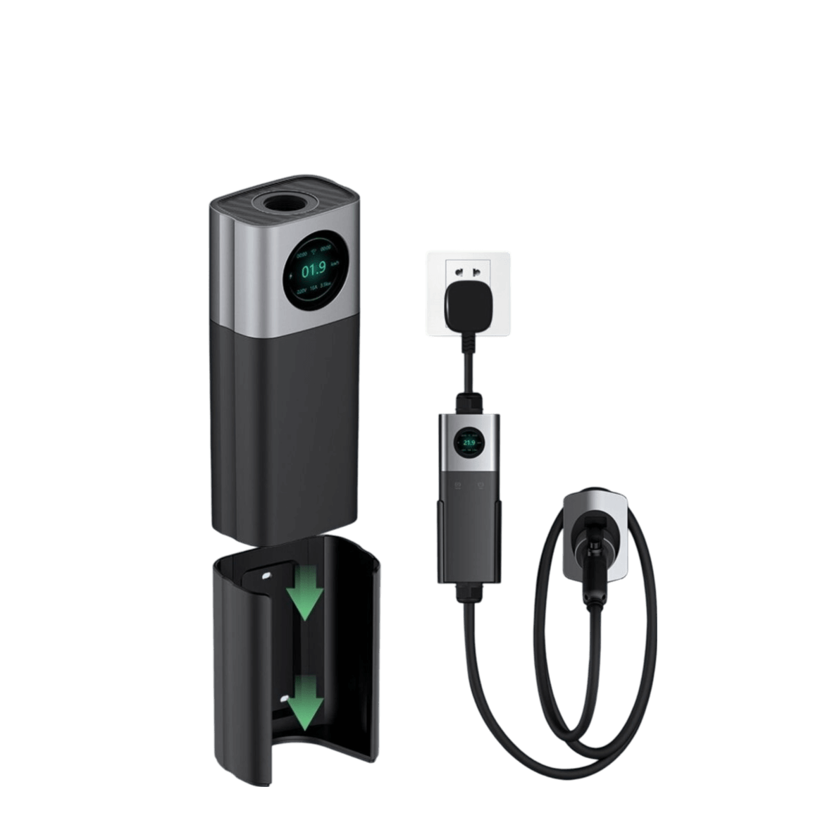Charging cable 220V - Type 2 ( 16A, 1 phase 3,3 kW) with Wi-Fi function