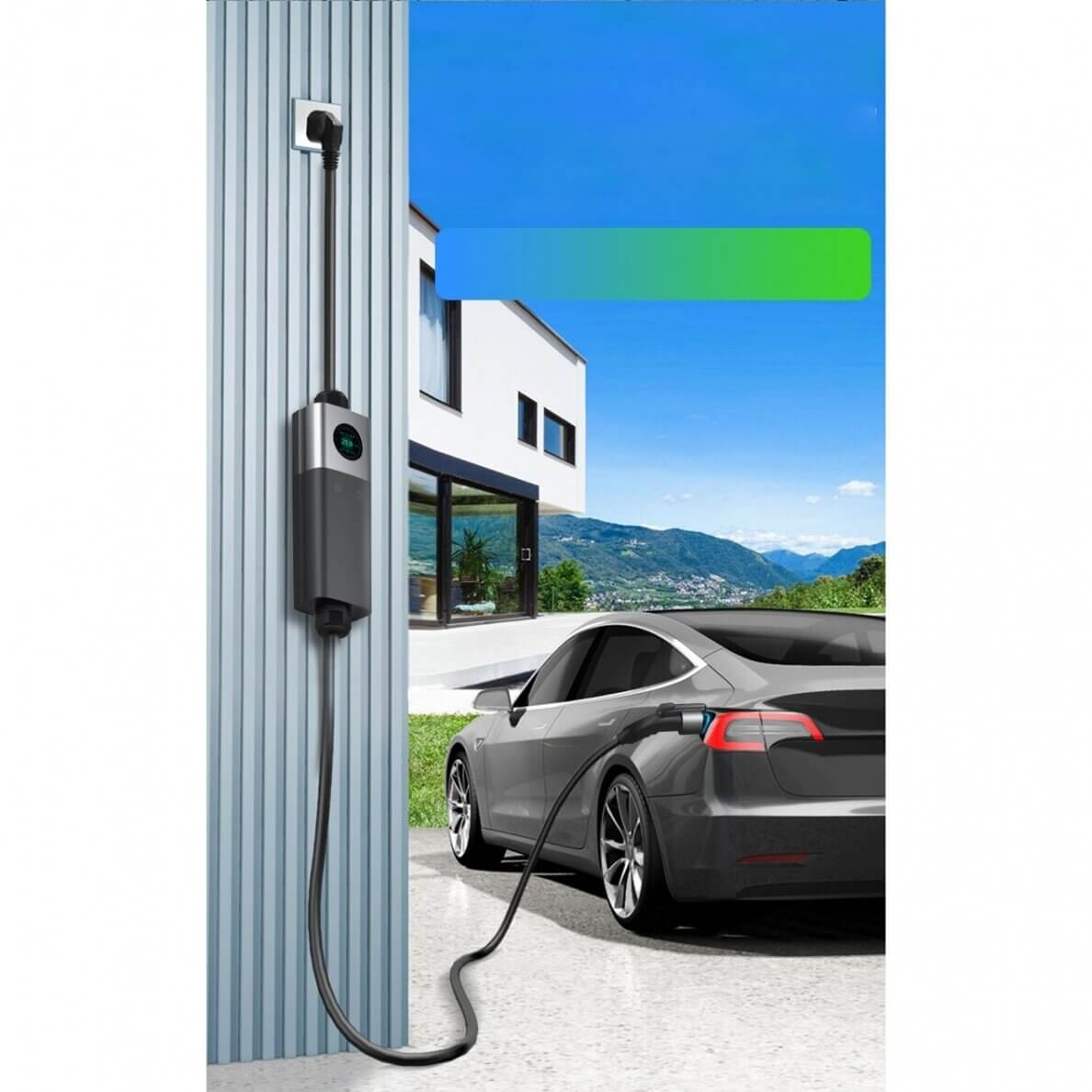 Charging cable 220V - Type 2 ( 16A, 1 phase 3,3 kW) with Wi-Fi function