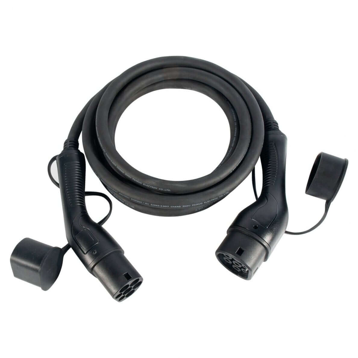 Charging cable 7 m long Type 2 - Type 2 ( 32A, 3 phases, 21 KW )