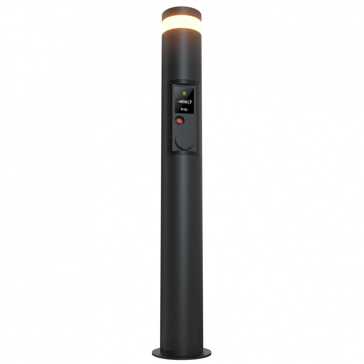 EcoPillar 2x22kW charging station with OCPP protocol, Wi-fi control