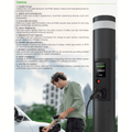 EcoPillar 2x22kW charging station with OCPP protocol, Wi-fi control