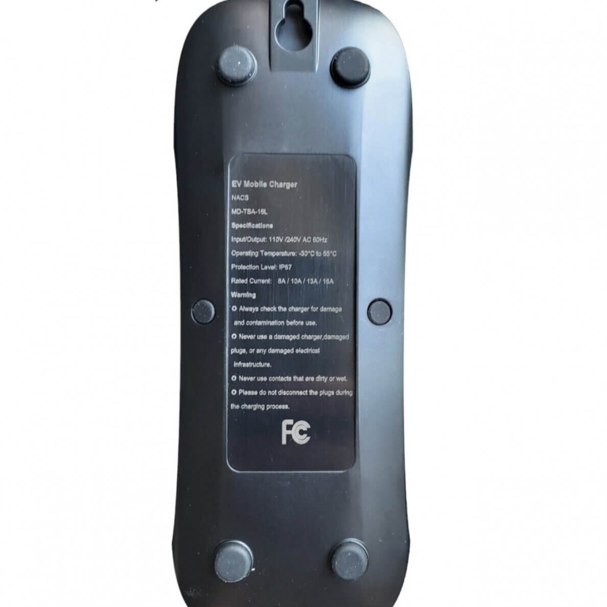 Domestic charging cable for a Tesla USA model ( 16A, 1 phase 3.6 kW)