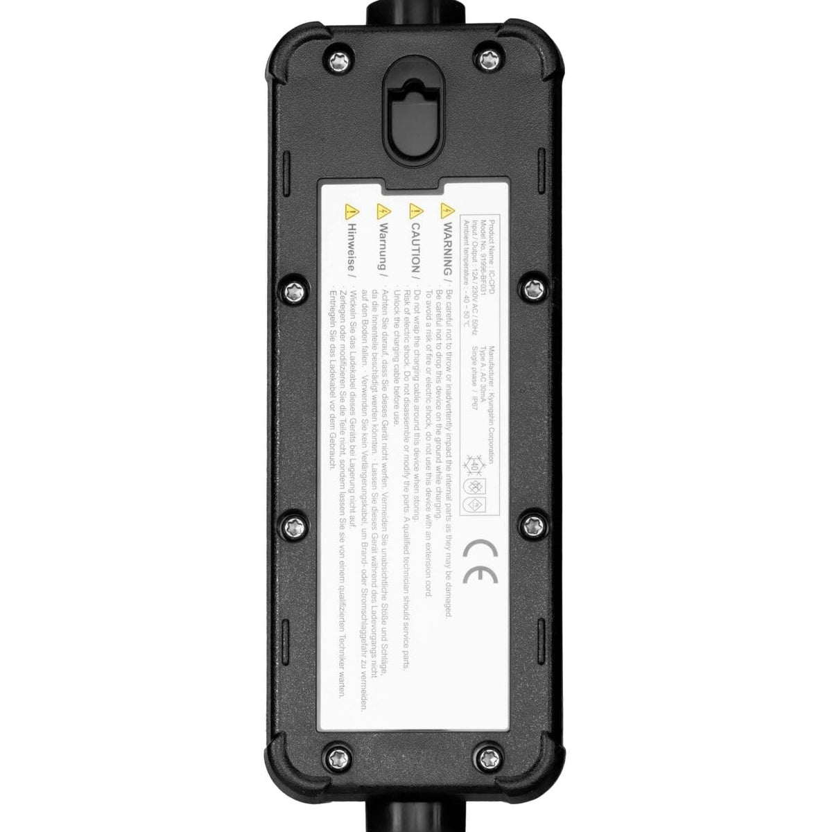evchargershop Charging cable Genuine Hyundai 220V - Type 2, 12A, 3 kW
