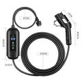 Charging cable 220V - Type 1 ( 16A, 1 phase 3.6 kW) with time function