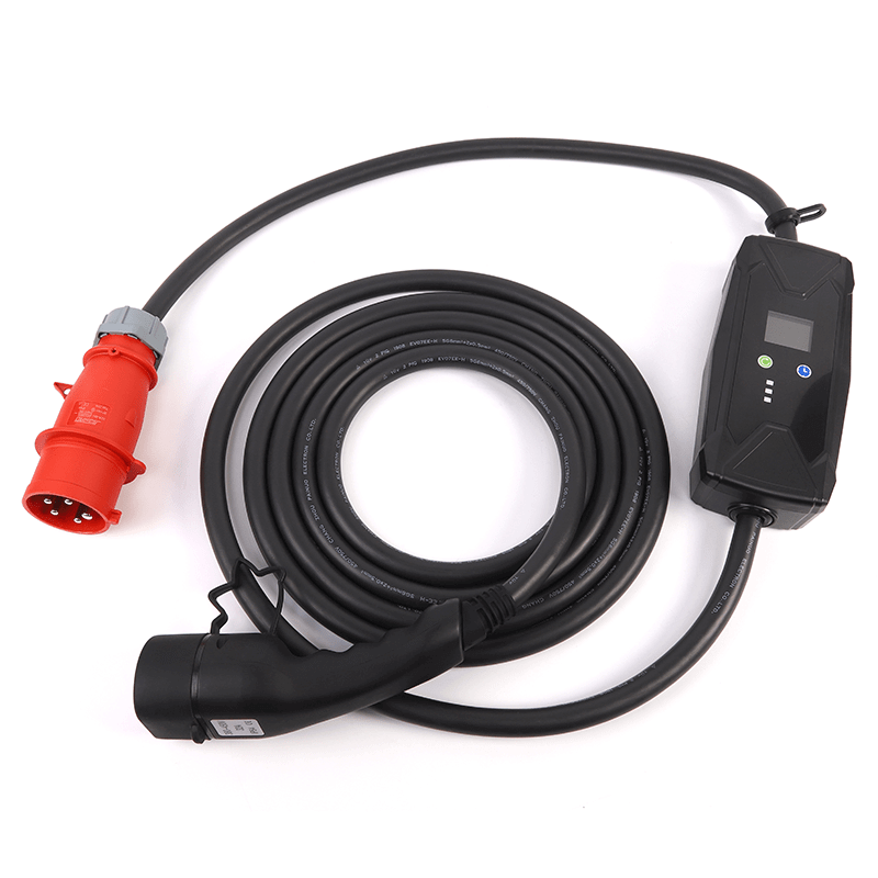 Charging cable 480 V - Type 2 ( 32A, 3 phases 22 kW)