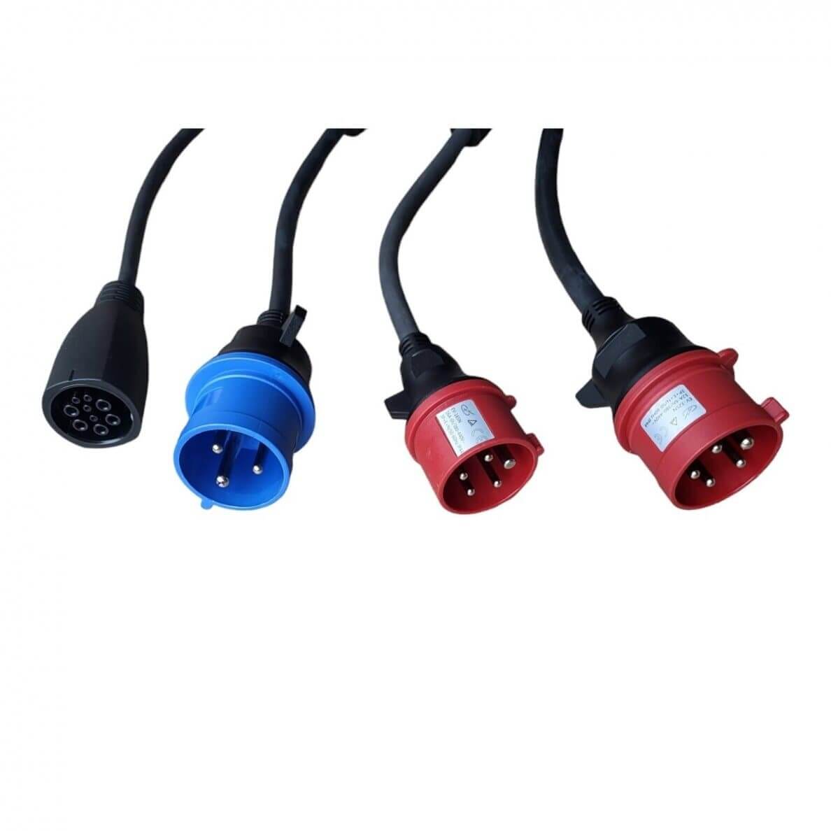 Charging cable 480 V - Type 2 ( 32A, 3 phases 22 kW) with Wi-fi function