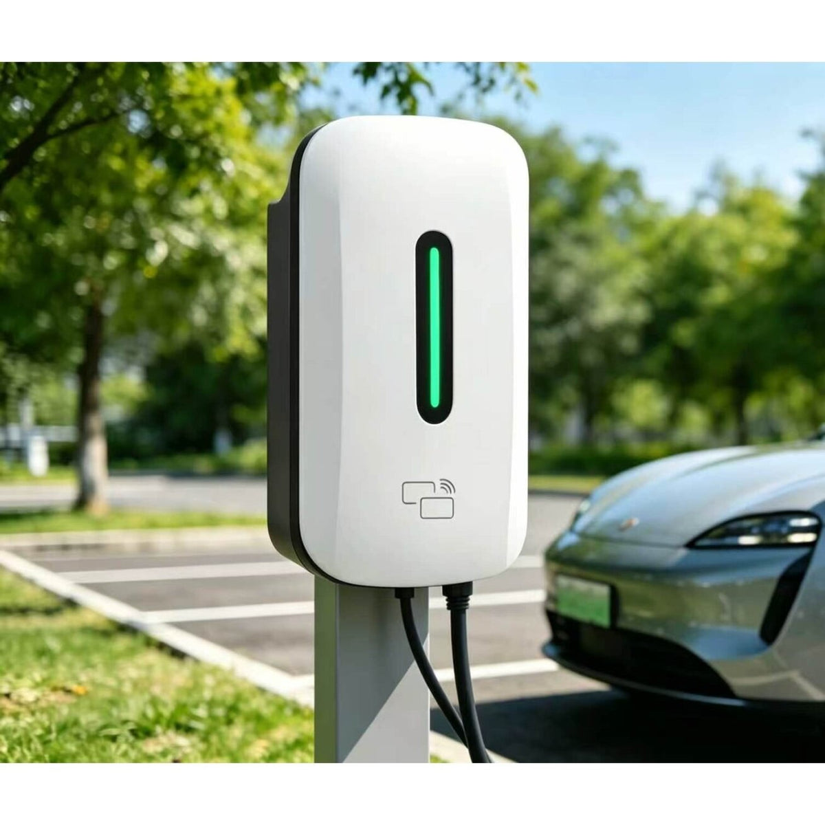 evchargershop Charging station 11 kW charging station with app and 5m Type 2 cable