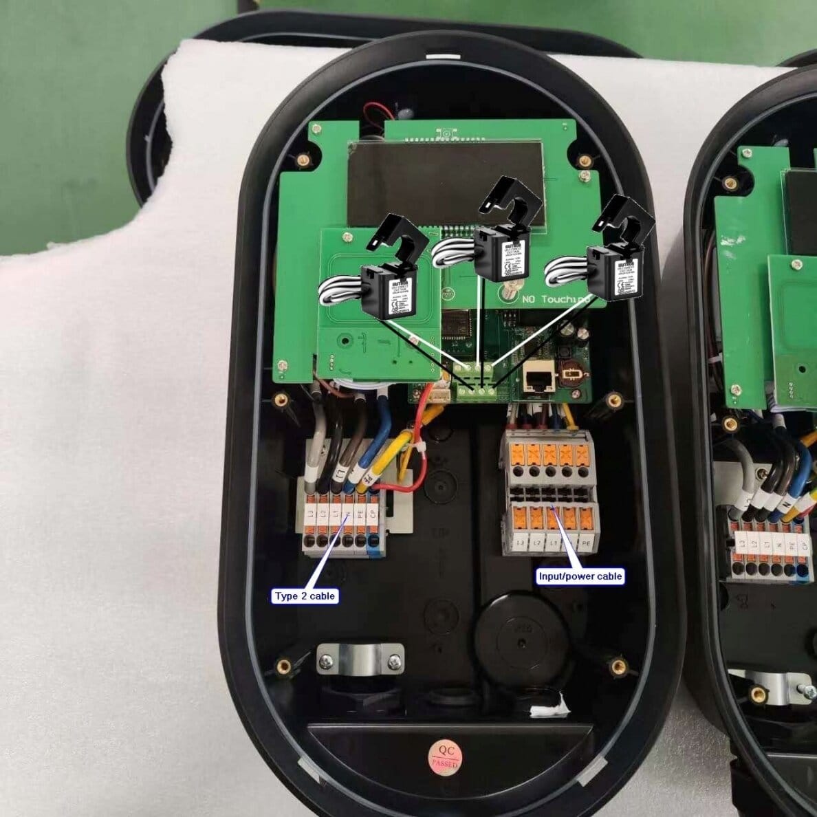 evchargershop Charging station Morek brand charging station 11 kW Type 2 plug, dynamic balancing