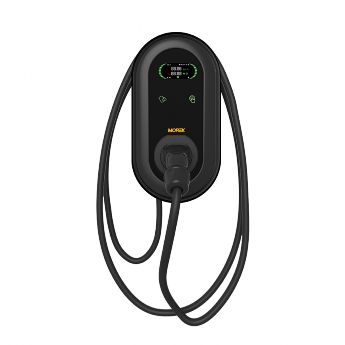 evchargershop Charging station Morek brand 22 kW charging station Type 2 cable (6.5m), dynamic balancing