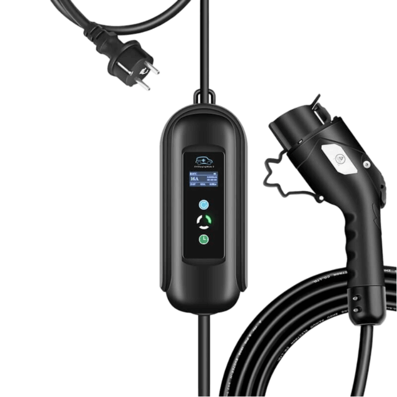 Charging cable 220V - Type 1 ( 16A, 1 phase 3.6 kW) with time function