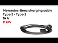 Mercedes-Benz charging cable Type 2 - Type 2