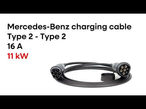 Mercedes-Benz charging cable Type 2 - Type 2