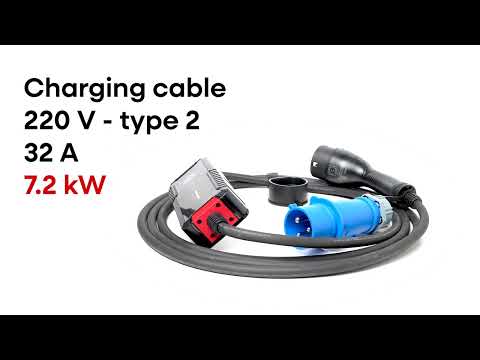 Charging cable 220V ( 32A, 1 phase 7,2 kW)