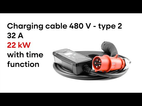 Charging cable 480 V - Type 2