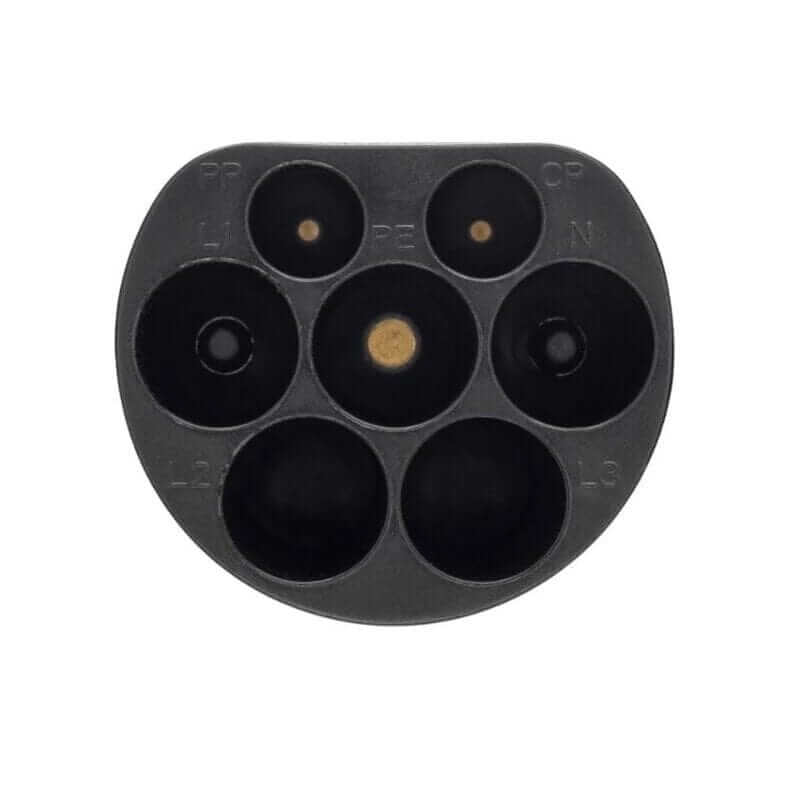 Spiral charging cable Type 2 - Type 1 - ( 32A, 1 phase, 6,6KW )