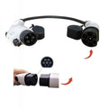 Type 1 - Type 2 adapter with cable, 32A (for cars with Type 1 connector)