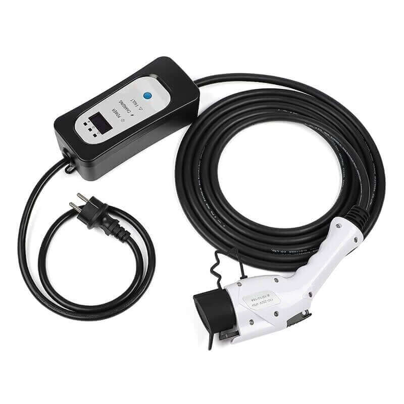 Used charging cable 220V- type 1 - 16a, 3.3 kW - 10m long